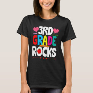 Camiseta Rochas do 3º ano do 3º ano de retorno à escola