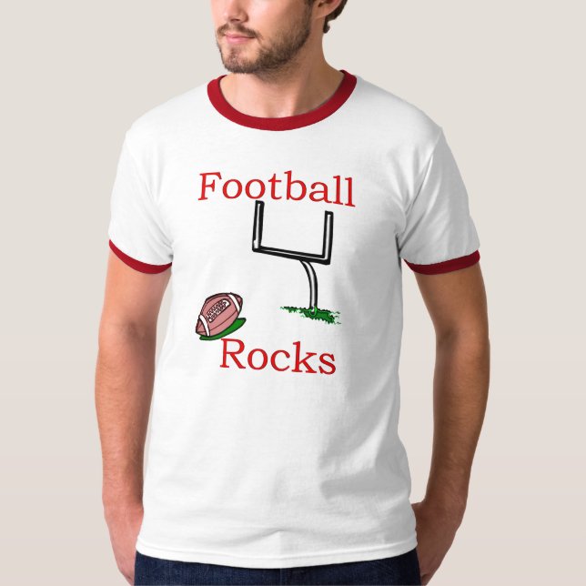 Camiseta rochas do futebol (Frente)
