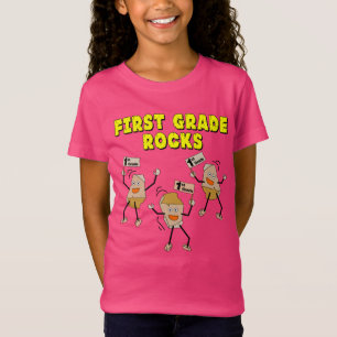 Camiseta Rochas do primeiro grau
