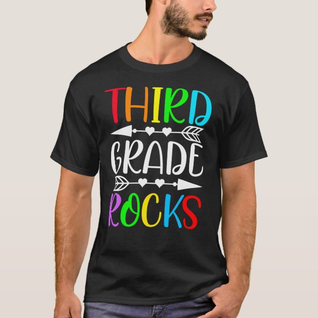 Camiseta rochas do terceiro ano (Frente)