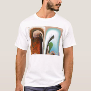 Camiseta Rochas e água