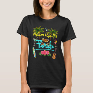Camiseta Rochas Indianas Praia da Flórida Verão Palma Sol P