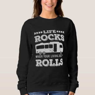 Camiseta Rochas Life - Engraçado Presente de Motorhome RV