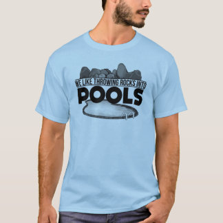 Camiseta Rochas nas piscinas