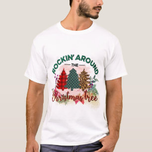 Camiseta Rochas Pela Árvore De Natal