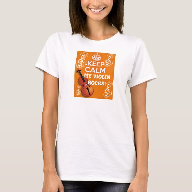 Camiseta Rochas Violinistas_ (Frente)