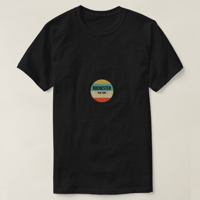 Camiseta Rochester New York Rochester (Frente do Design)