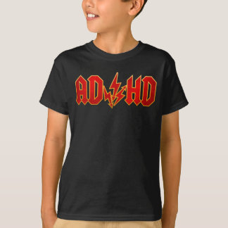 Camiseta Rock "AD/HD"