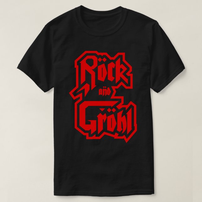 Camiseta Rock and GROHL (Frente do Design)