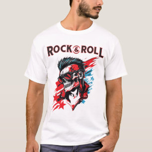Camiseta Rock and Roll
