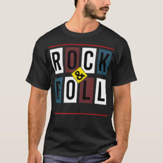 Camiseta Rock and Roll ao Vivo