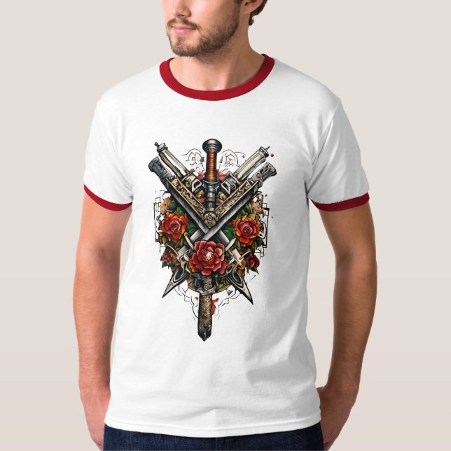 Camiseta Rock and Roll Elétrico (Frente)