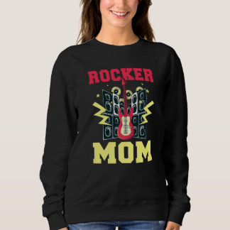 Camiseta Rock and Roll Rocker Mom