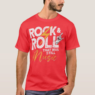 Camiseta Rock And Roll - Violão Eletrônico Rock1057