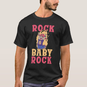 Camiseta Rock Baby Rock and Roll Rocker