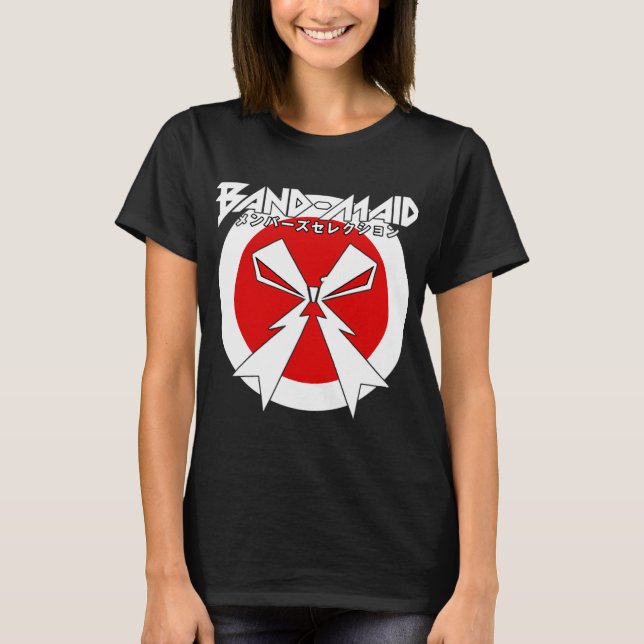 CAMISETA ROCK BAND MAID (Frente)