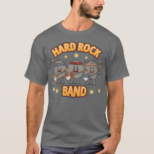 Camiseta Rock Banda Funny Rocker Stones Geology Music Pun