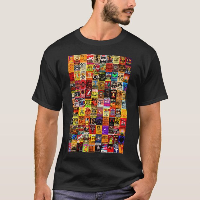 Camiseta Rock Banda Music Classic (Frente)