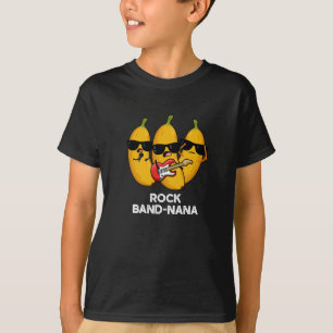 Camiseta Rock Banda Nana Funny Banana Pun