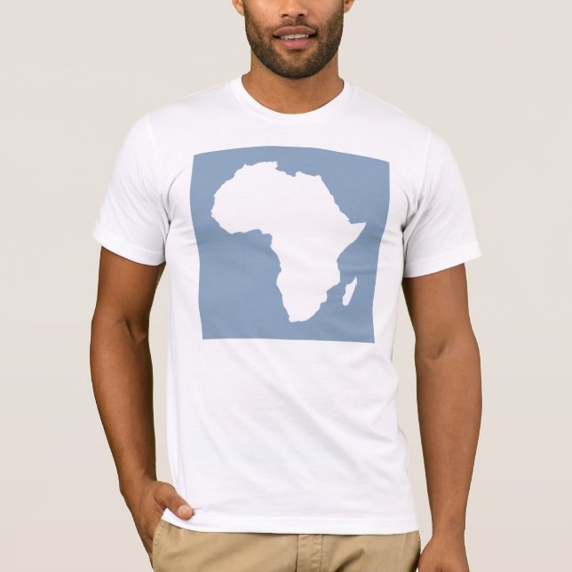 Camiseta Rock Blue - África autóctone (Frente)