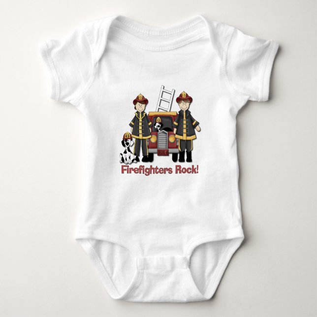Camiseta Rock Bombeiros (Frente)