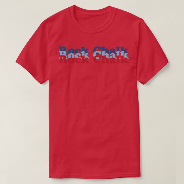 Camiseta Rock Chalk (Frente do Design)