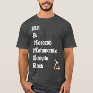 Camiseta Rock Collecist Ferramentas Rock Hound Hammer d