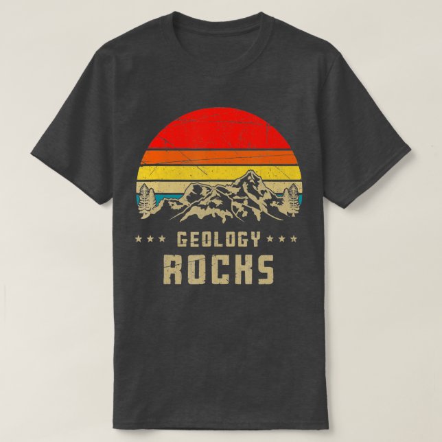 Camiseta Rock Collector Geologista Monta Natureza Retro Ge (Frente do Design)