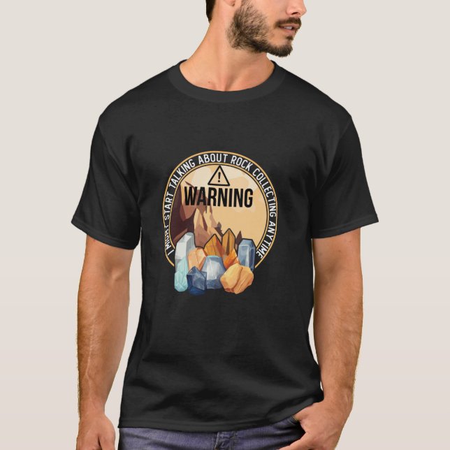 Camiseta Rock Collector Rock Hing Geology Lover Rock Co (Frente)