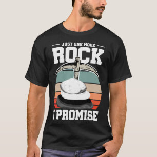 Camiseta Rock Collector Só Mais Um Rochedo Que Prometo Geól