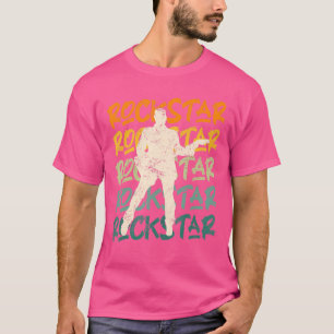 Camiseta Rock Concerker Rockstar Vintage Rock Music