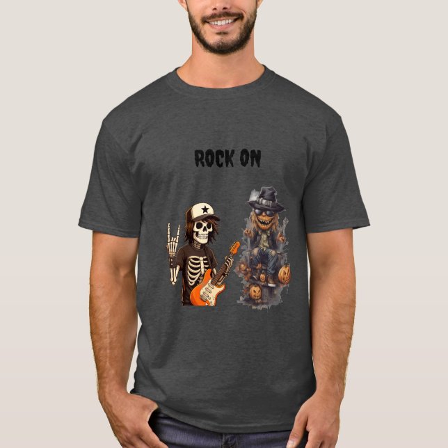 Camiseta Rock do Halloween em diante (Frente)