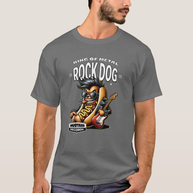 CAMISETA ROCK DOG (Frente)
