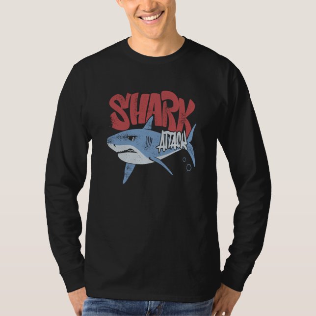 Camiseta Rock Dolphin A Great Week For A Shark To Stay Posi (Frente)