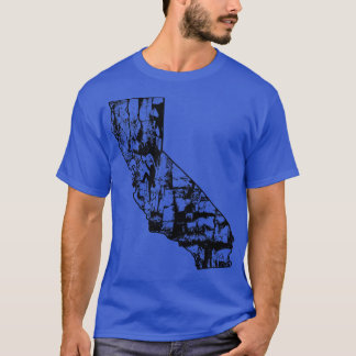 Camiseta Rock Escalbing California Rock State Map Cl