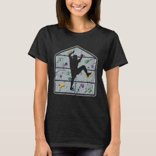 Camiseta Rock Escalbing Retro Mountain Climdering Hi
