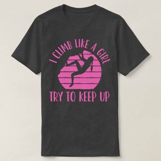Camiseta Rock Escalbing Rock Bouldering 1 (Frente do Design)