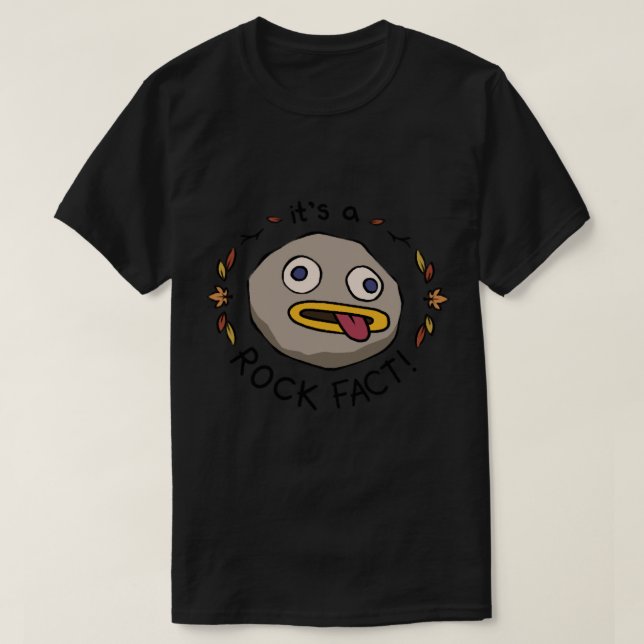 Camiseta Rock Fact! (Frente do Design)