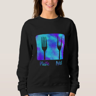 Camiseta Rock Fork De Metal Plástico Em Música Pesada De Me