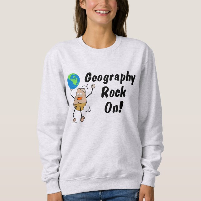 Camiseta Rock Geografia em (Frente)