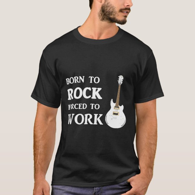 Camiseta Rock Guitar Musical (Frente)