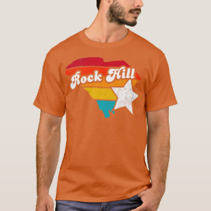 Camiseta Rock Hill South olina Vintage - Souvenir Afetado