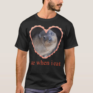 Camiseta Rock Hyrax Awawa Love Heart