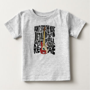 Camiseta rock infantil