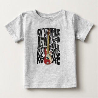 Camiseta rock infantil
