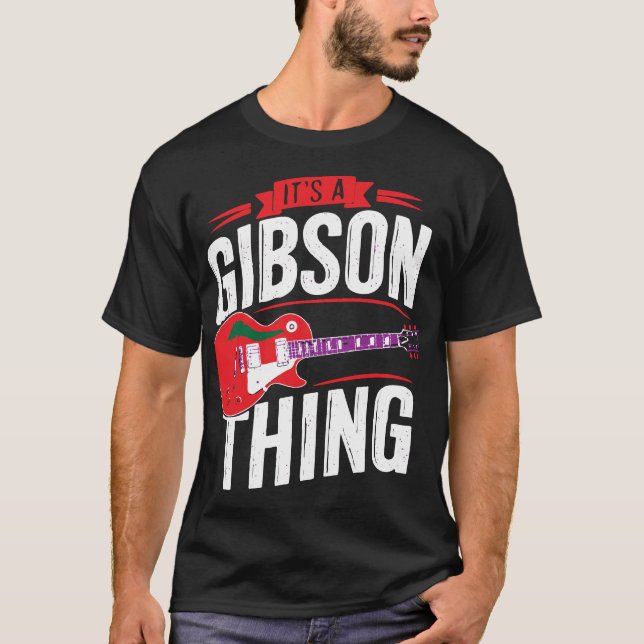 Camiseta Rock Lover Tee - Gibson Inspirou Design (Frente)