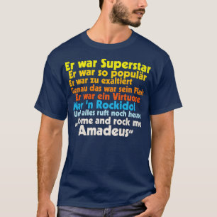 Camiseta Rock Me Amadeus Falco