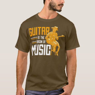 Camiseta Rock Music Musical, Violão do Instrumento Musical
