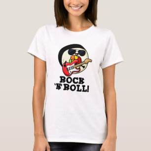 Camiseta Rock n Roll Funny Sushi Roll Pun