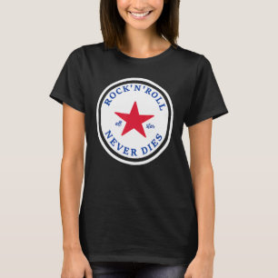 Camiseta Rock N Roll Nunca Morre Rock and Roll All Star Mus